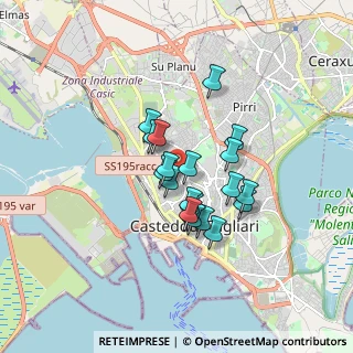 Mappa Università degli Studi di Cagliari - Facoltà di Ingegneria e Architettura, 09122 Cagliari CA, Italia (1.33895)