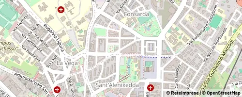 Mappa Cagliari