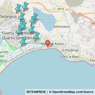 Mappa Via Ponente, 09045 Quartu Sant'Elena CA, Italia (3.06273)