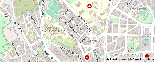 Mappa Cagliari