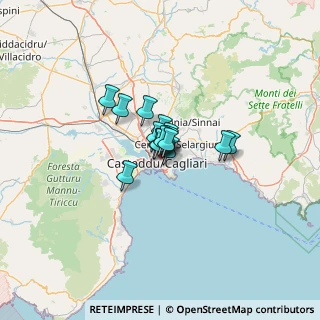 Mappa Via Alessandro Manzoni, 09128 Cagliari CA, Italia (6.25667)
