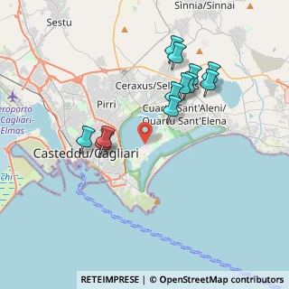 Mappa Strada Comunale Molentargius, 09126 Cagliari CA, Italia (3.98667)