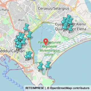 Mappa Strada Comunale Molentargius, 09126 Cagliari CA, Italia (2.724)