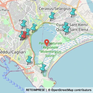 Mappa Strada Comunale Molentargius, 09126 Cagliari CA, Italia (2.655)