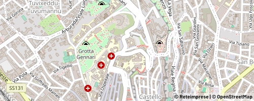Mappa Cagliari
