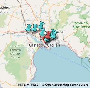 Mappa Piazza Arsenale, 09123 Cagliari CA, Italia (6.24786)