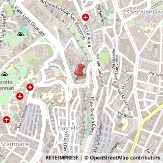 Mappa Piazza Arsenale, 1, 09126 Cagliari, Cagliari (Sardegna)