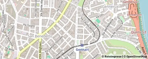 Mappa Cagliari
