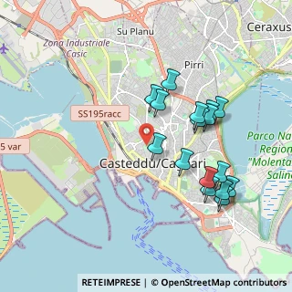 Mappa Via Sant'Ignazio da Laconi, 09123 Cagliari CA, Italia (2.03375)