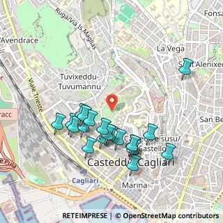 Mappa Via Sant'Ignazio da Laconi, 09123 Cagliari CA, Italia (0.5085)