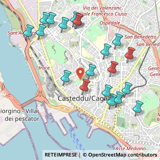Mappa Via Sant'Ignazio da Laconi, 09123 Cagliari CA, Italia (1.3095)