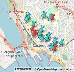 Mappa Piazza Annunziata, 09123 Cagliari CA, Italia (0.831)