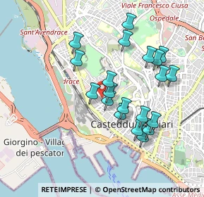 Mappa Piazza Annunziata, 09123 Cagliari CA, Italia (0.937)