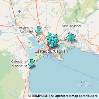 Mappa Viale Trento, 09122 Cagliari CA, Italia (4.98727)