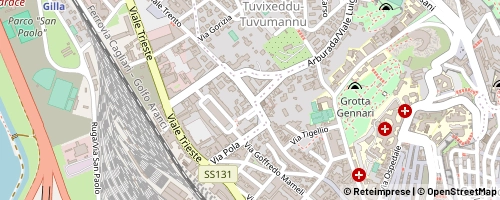 Mappa Cagliari