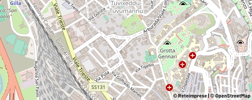 Mappa Cagliari