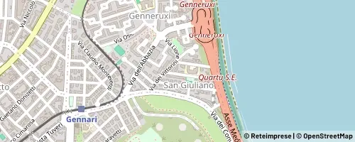 Mappa Cagliari