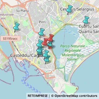 Mappa Via dei Vittorini, 09129 Cagliari CA, Italia (1.69583)