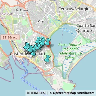 Mappa Via dei Vittorini, 09129 Cagliari CA, Italia (1.49688)