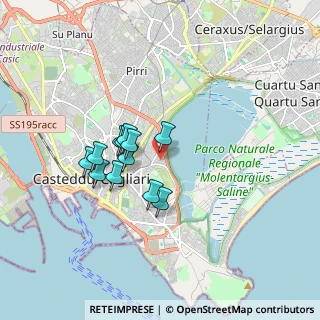 Mappa Via dei Vittorini, 09129 Cagliari CA, Italia (1.46417)