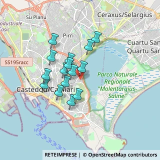 Mappa Via dei Vittorini, 09129 Cagliari CA, Italia (1.52)