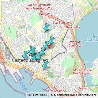 Mappa Via Tiziano, 09020 Cagliari CA, Italia (0.80909)