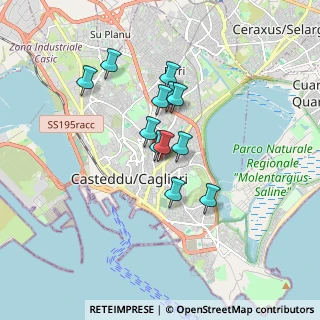 Mappa Via Tiziano, 09020 Cagliari CA, Italia (1.4)
