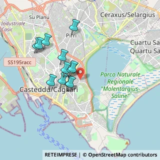 Mappa Via dell'Abbazia, 09129 Cagliari CA, Italia (1.71417)