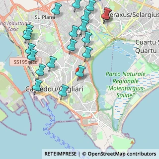 Mappa Via Niccolò Paganini, 09129 Cagliari CA, Italia (2.75)