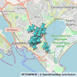 Mappa Via Niccolò Paganini, 09129 Cagliari CA, Italia (0.984)