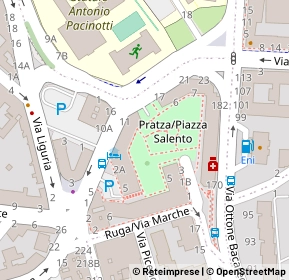 Mappa Via Romagna, 09127 Cagliari CA, Italia (0.03077)