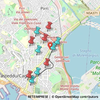 Mappa Via Pacioli, 09129 Cagliari CA, Italia (0.95)