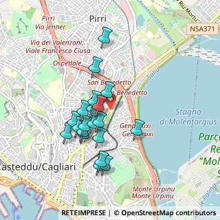 Mappa Via Pacioli, 09129 Cagliari CA, Italia (0.8715)