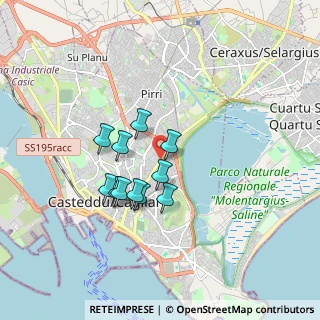 Mappa Via Pacioli, 09129 Cagliari CA, Italia (1.48364)