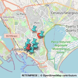 Mappa Via Pacioli, 09129 Cagliari CA, Italia (1.67857)