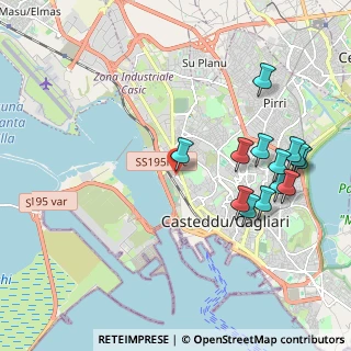 Mappa Viale dei Giornalisti, 09122 Cagliari CA, Italia (2.43846)