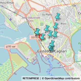 Mappa Viale dei Giornalisti, 09122 Cagliari CA, Italia (1.37091)