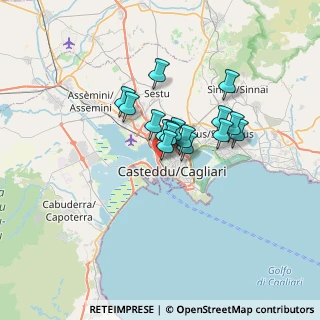 Mappa Viale dei Giornalisti, 09122 Cagliari CA, Italia (4.67938)
