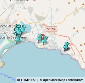 Mappa Via Planargia, 09045 Quartu Sant'Elena CA, Italia (4.64133)