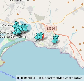 Mappa Via Planargia, 09045 Quartu Sant'Elena CA, Italia (4.31875)