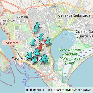 Mappa Via San Marino, 09129 Cagliari CA, Italia (1.70067)