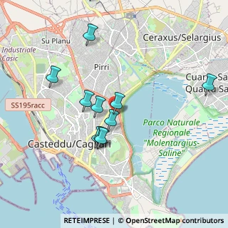 Mappa Via San Marino, 09129 Cagliari CA, Italia (2.03545)