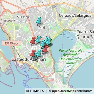 Mappa Via San Marino, 09129 Cagliari CA, Italia (1.08167)