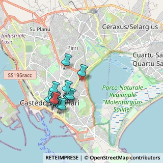 Mappa Via San Marino, 09129 Cagliari CA, Italia (1.83357)