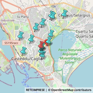 Mappa Via San Marino, 09129 Cagliari CA, Italia (1.70933)