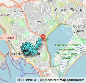 Mappa Via San Marino, 09129 Cagliari CA, Italia (2.0295)