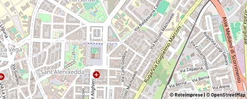Mappa Cagliari
