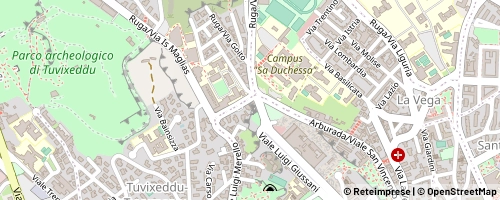 Mappa Cagliari