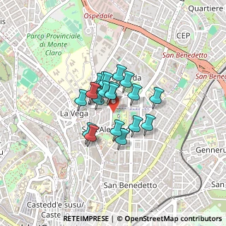 Mappa Via Giudice Torbeno, 09131 Cagliari CA, Italia (0.2785)