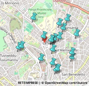 Mappa Via Piemonte, 09121 Cagliari CA, Italia (0.494)